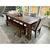 Bonham 79-98" Natural Wood + Metal Extendable Dining Table