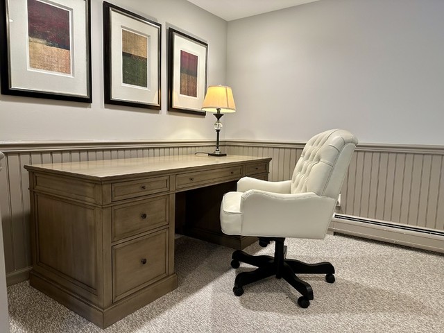 Ontario Leather Desk Chair | Tufted Leather Desk Chair | Ethan Allen