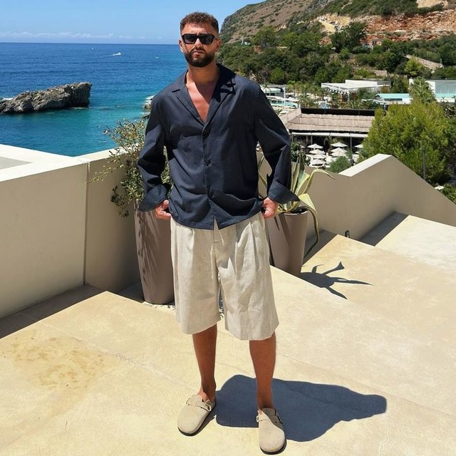thumbnail from instagram_graph by sylablin displaying Boston Soft Footbed Suede Leather Taupe.