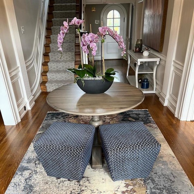 Donatella Oak Open-Concept Console Table | Ethan Allen