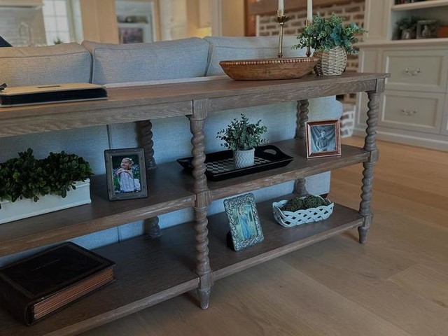 Madalynn Barley Twist Console Table | Ethan Allen