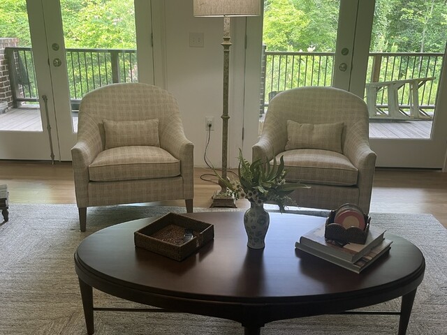 Draper Oval Wood Midcentury End Table | Ethan Allen