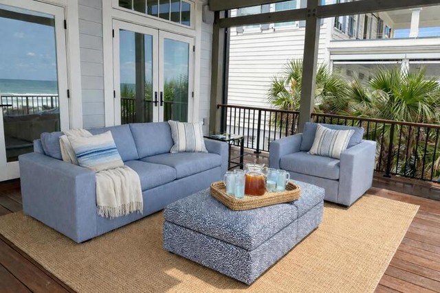 Redding Ridge Upholstered Indoor/Outdoor Sofa | Ethan Allen