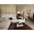 Zone Cream 5 Piece Modular Sectional with 3 Corners, 2 Armless Chairs