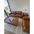 Mason Deep Seated Leather Sofa with Track Arms and Foam Cushions
