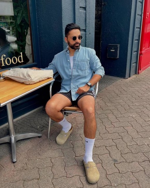 Birkenstock Bostons Mens Outfits Birkenstock Boston Men Outfit