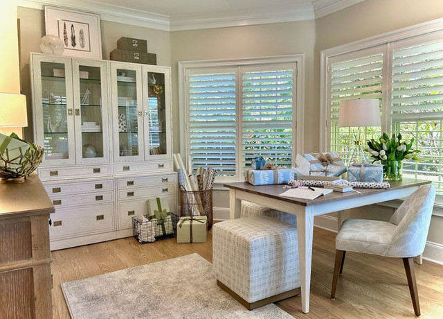 Embossed Leather Taupe Box | Genuine Leather Box | Ethan Allen