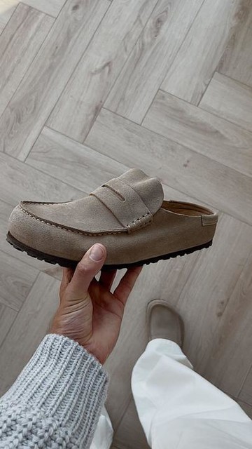 BIRKENSTOCK Naples Wrapped 40 トープ Naples Wrapped / ネープルズ ラップ スエードレザー トープ