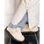 Boston Big Buckle Platform Fur