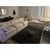Zone Cream 5 Piece Modular Sectional with 3 Corners, 2 Armless Chairs