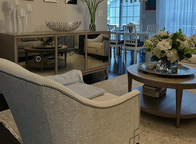 Heston Mirrored Buffet | Mirrored Sideboard | Ethan Allen
