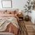 Dean Sand Queen Upholstered Panel Bed