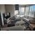 Newport 84" White Scandi Sofa with Track Arms